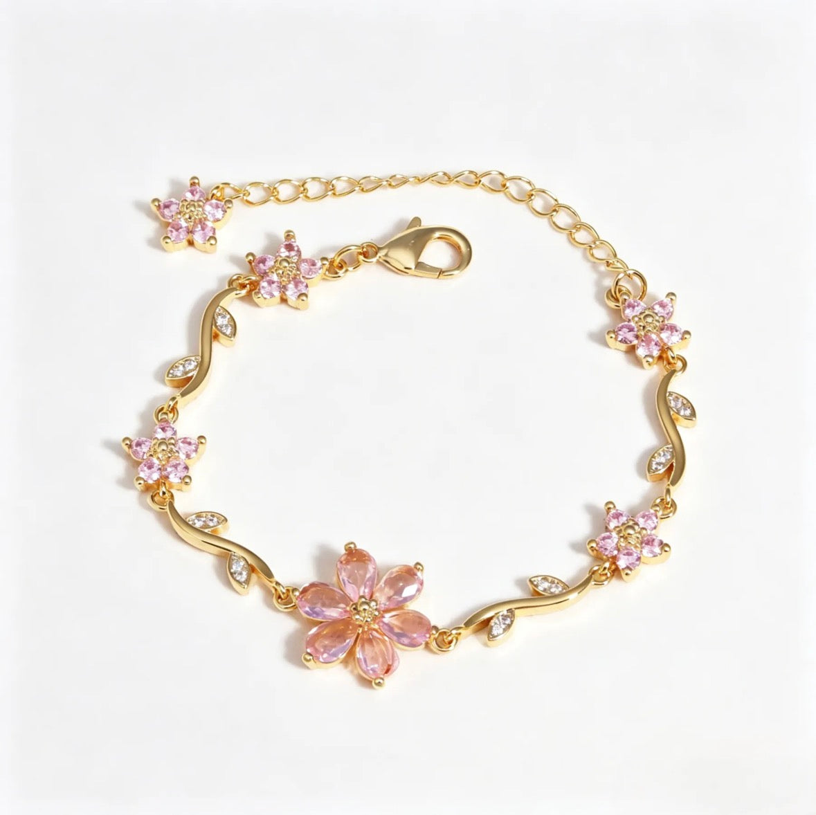 ✨Bracelet Flower Crystal✨