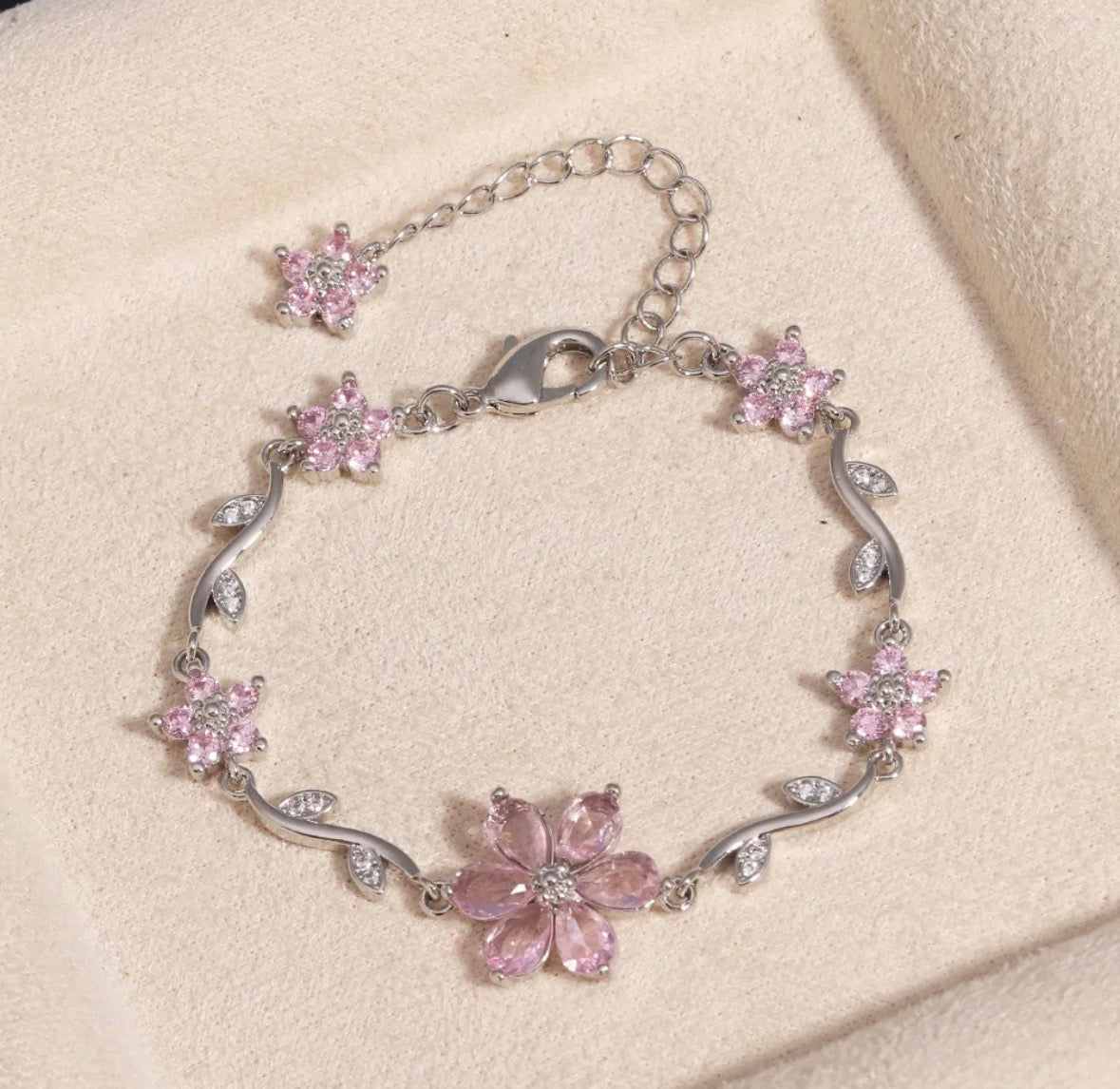 ✨Bracelet Flower Crystal✨